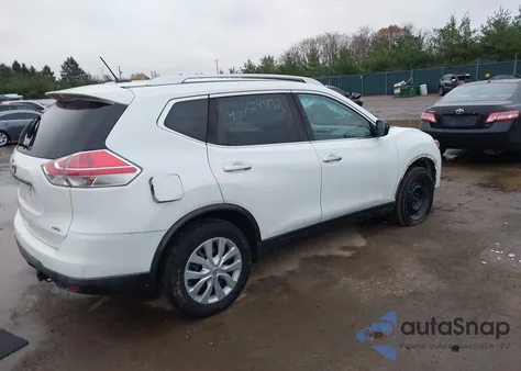 2016 Nissan Rogue S z USA, uszkodzony, nr VIN KNMAT2MV5GP633401